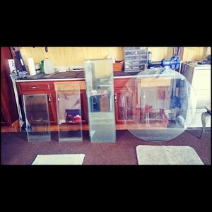 Thick Glass Shelving